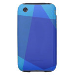 Blue Wings iPhone 3 Tough Coberturas