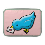 Bluebird con la letra de amor fundas para macbook air