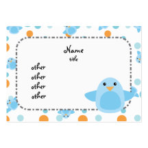 Bluebird de la felicidad plantillas de tarjeta de negocio