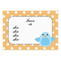 Bluebird de la felicidad plantillas de tarjetas personales