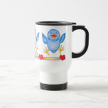 Bluebird de la felicidad taza
