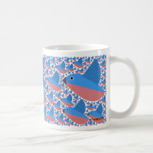 bluebirds taza de café