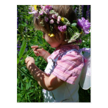 Blumen Fee Postkarten