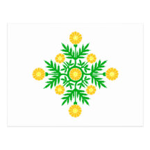 Blumen flowers postkarte