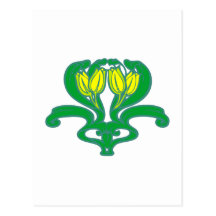 Blumen flowers postkarte