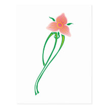 Blumen flowers postkarte