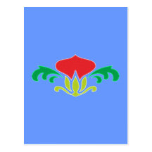 Blumen flowers postkarte
