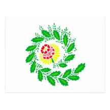 Blumen flowers postkarten