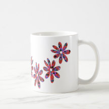 Blumenmosaik Tassen