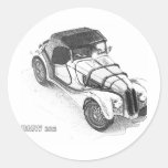 BMW 328 PEGATINA REDONDA