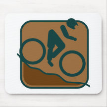 BMX de ciclo Alfombrillas De Ratones