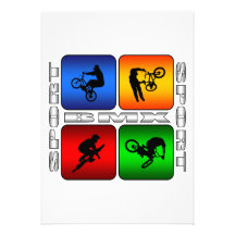 BMX espectacular Invitaciones Personalizada