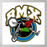 BMX uno dado truco Posters