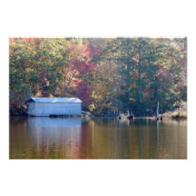 Boathouse en la foto de la cala de Blount