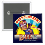 Bob Barr para presidente Vintage Button Pins