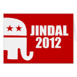 BOBBY JINDAL 2012 TARJETÓN