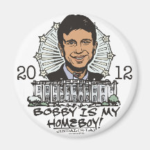 Bobby Jindal es mi engranaje del Homeboy 2012 Iman Para Frigorífico