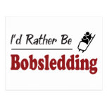 Bobsledding bastante tarjetas postales