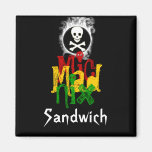 Bocadillo de MicMadNix Iman Para Frigorífico