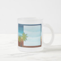 Boda/acontecimiento del tema de la palmera/de la p tazas
