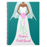 Boda afroamericano - cuaderno nupcial del diario cuadernos