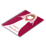 Boda afroamericano - cuaderno nupcial del diario cuadernos
