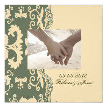 Boda beige verde del país occidental del vintage fotografías  