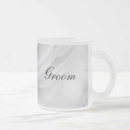 Boda blanco y negro clásico tazas de café