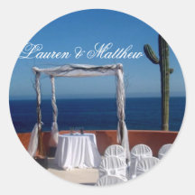 Boda de Cabo San Lucas Pegatinas