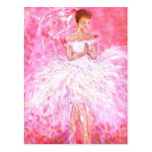 Boda de la bailarina tarjetas postales