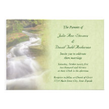 Boda de la cascada anuncios personalizados