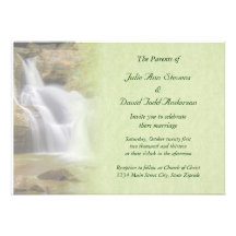 Boda de la cascada comunicado personal  