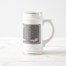 Boda de la mariposa taza