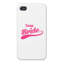 Boda de la novia del equipo iPhone 4 funda