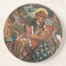 Boda de princesa Sabra Dante Rossetti de San Jorge Posavasos Diseño