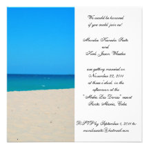 Boda del destino de la invitación