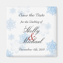 boda del invierno, savethedate, rojo, suposición,  imán