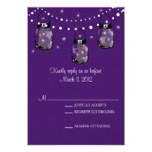 Boda del tarro de albañil de RSVP Comunicados Personales