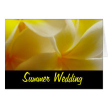 Boda del verano tarjetas