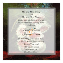 Boda floral del vintage, Van Gogh Comunicado