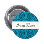 Boda floral negro blanco azul pins