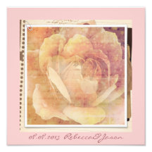 boda floral subió rosa romántico de la primavera d impresiones fotográficas