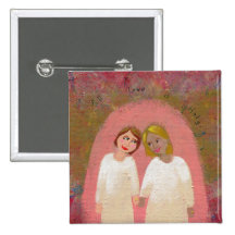 Boda gay lesbiano - casese legalmente - arte popul pin