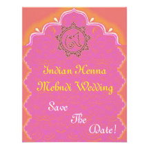 boda indio del mehndi de la alheña invitación personalizada