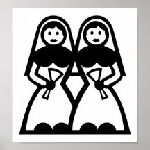Boda lesbiano posters
