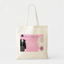 Boda nupcial de la ducha en el bolso de Las Vegas Bolsas