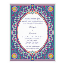 Boda o invitación indio musulmán hindú de Mehndi