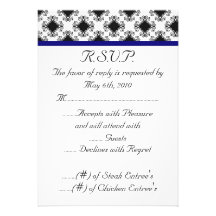 boda, r.s.v.p., azul, negro, suposición, con clase invitación