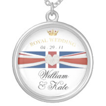 Boda real - colgante del recuerdo de Guillermo y d