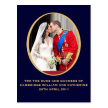 Boda real postales